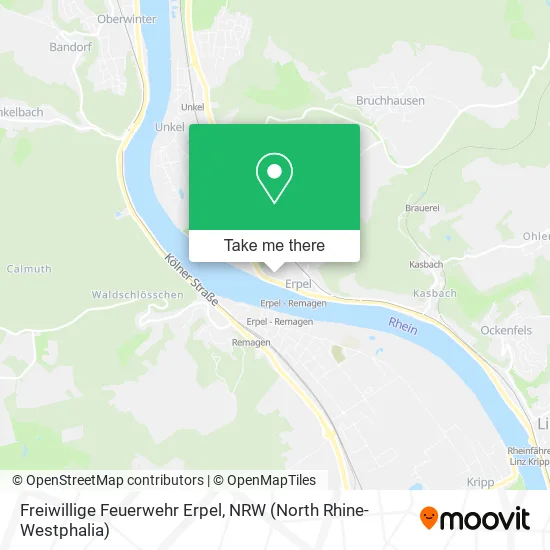 Карта Freiwillige Feuerwehr Erpel
