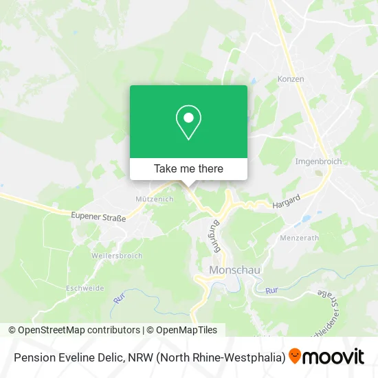 Карта Pension Eveline Delic