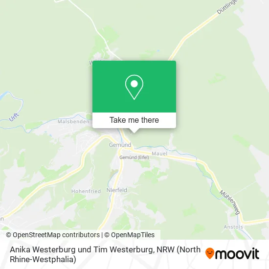 Карта Anika Westerburg und Tim Westerburg
