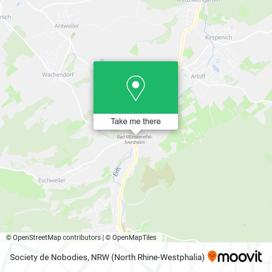Society de Nobodies map