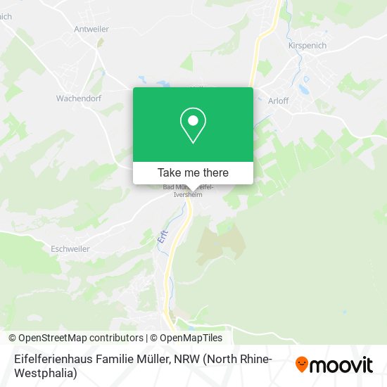 Eifelferienhaus Familie Müller map
