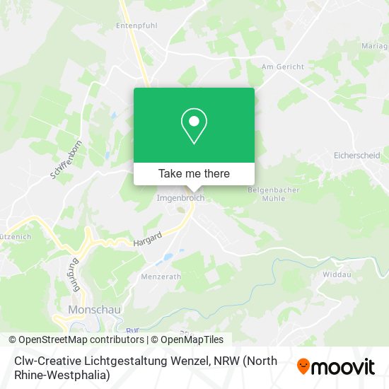 Clw-Creative Lichtgestaltung Wenzel map