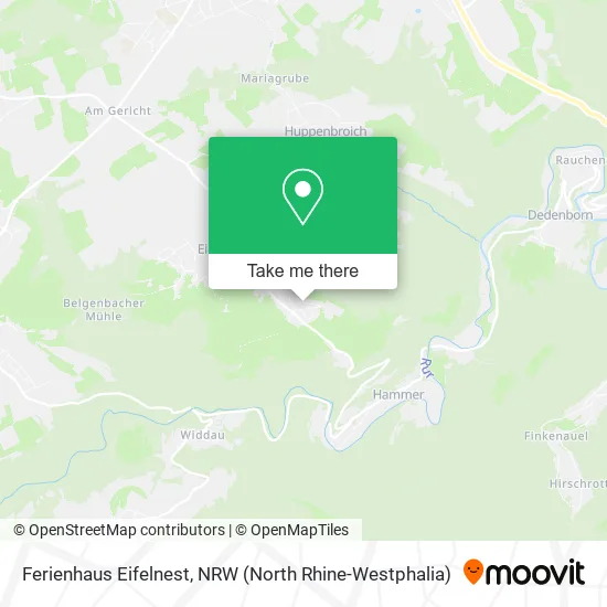 Карта Ferienhaus Eifelnest