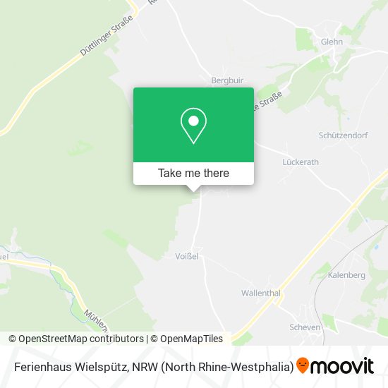Ferienhaus Wielspütz map