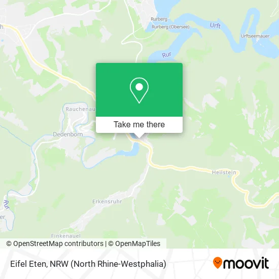 Карта Eifel Eten