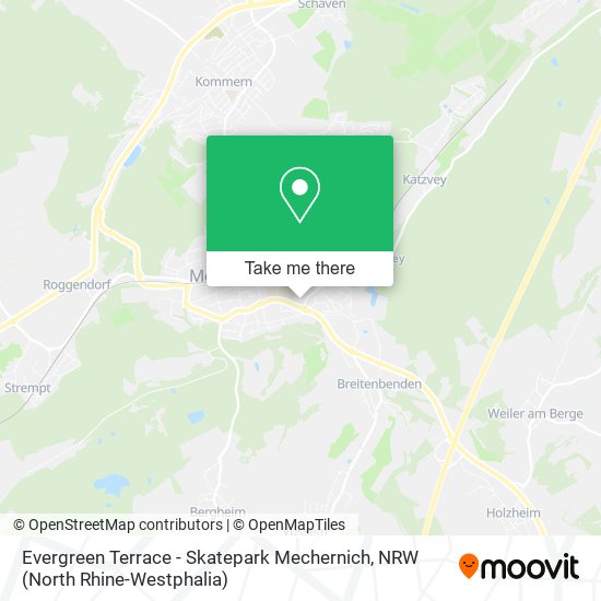 Evergreen Terrace - Skatepark Mechernich map
