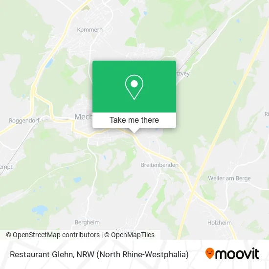 Карта Restaurant Glehn