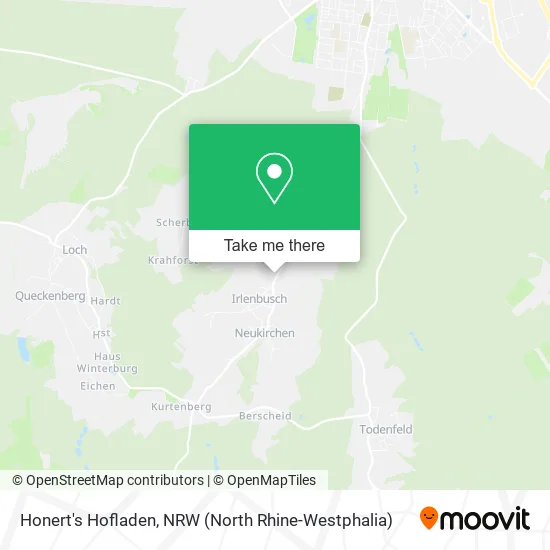 Карта Honert's Hofladen