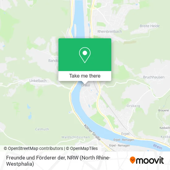 Карта Freunde und Förderer der