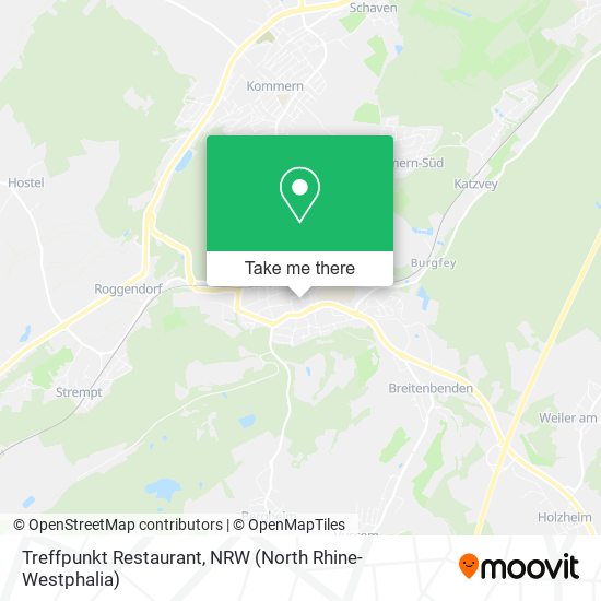 Treffpunkt Restaurant map