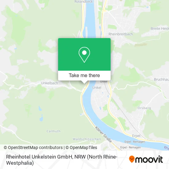 Rheinhotel Unkelstein GmbH map