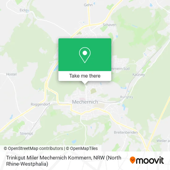 Карта Trinkgut Miler Mechernich Kommern