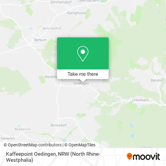 Карта Kaffeepoint Oedingen
