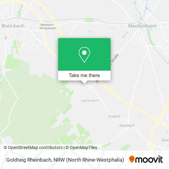 Карта Goldteig Rheinbach