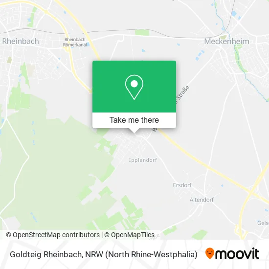 Карта Goldteig Rheinbach