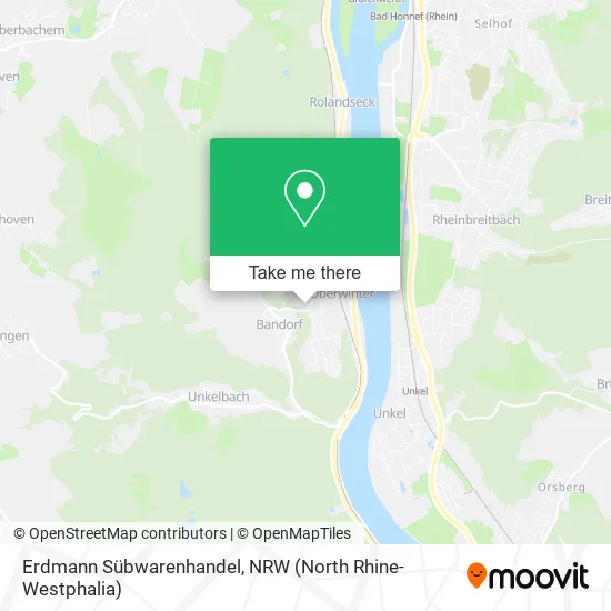 Erdmann Sübwarenhandel map