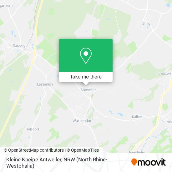 Kleine Kneipe Antweiler map