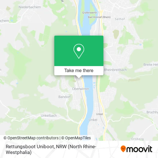 Rettungsboot Uniboot map