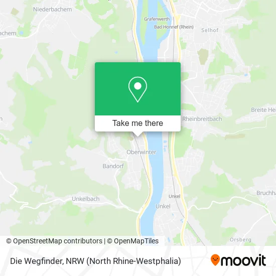 Карта Die Wegfinder