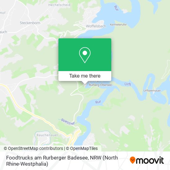 Foodtrucks am Rurberger Badesee map