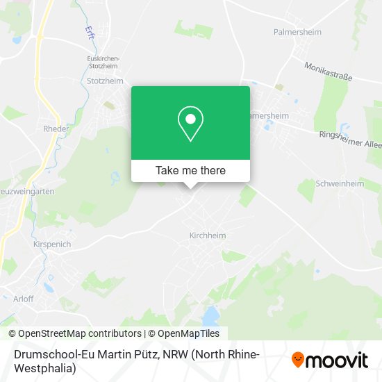 Drumschool-Eu Martin Pütz map