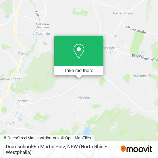 Карта Drumschool-Eu Martin Pütz