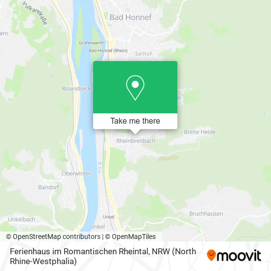 Карта Ferienhaus im Romantischen Rheintal