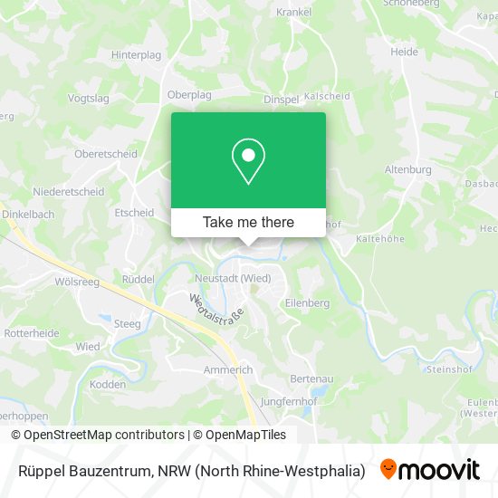 Rüppel Bauzentrum map