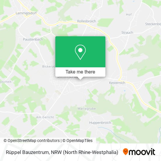 Rüppel Bauzentrum map