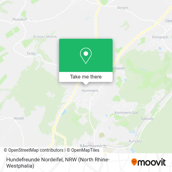 Hundefreunde Nordeifel map