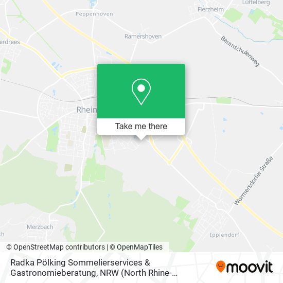 Radka Pölking Sommelierservices & Gastronomieberatung map