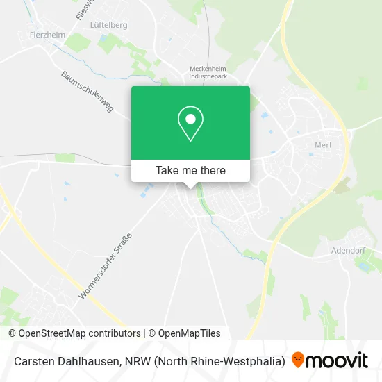 Carsten Dahlhausen map