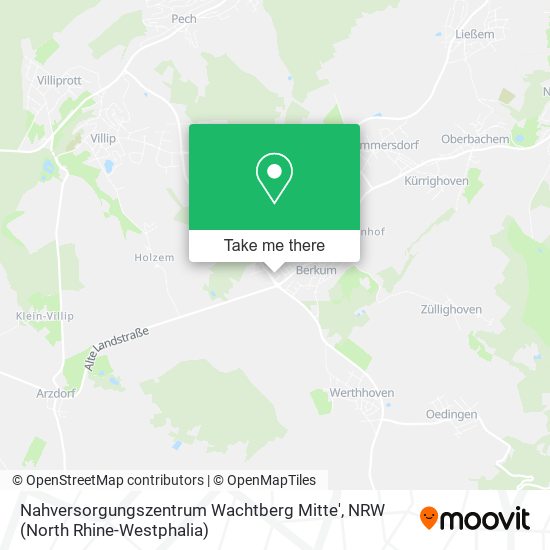 Nahversorgungszentrum Wachtberg Mitte' map