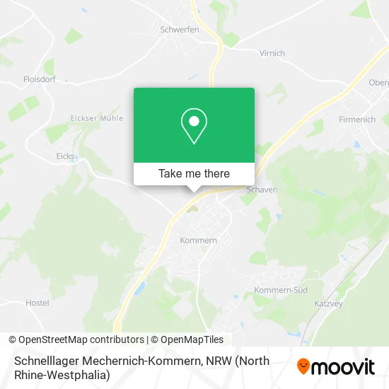 Карта Schnelllager Mechernich-Kommern