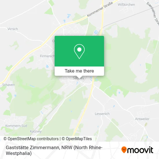 Gaststätte Zimmermann map
