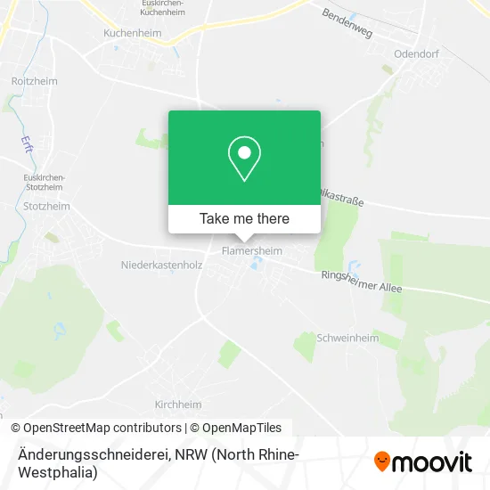 Карта Änderungsschneiderei