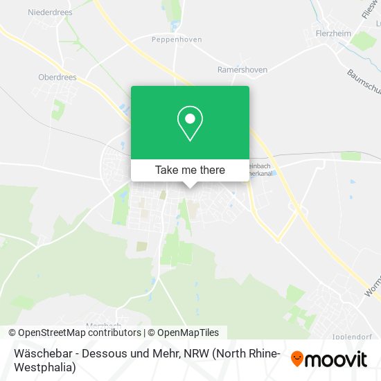 Wäschebar - Dessous und Mehr map