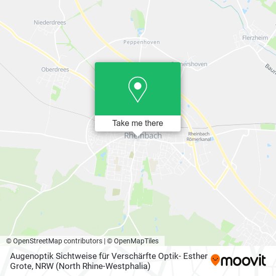 Augenoptik Sichtweise für Verschärfte Optik- Esther Grote map