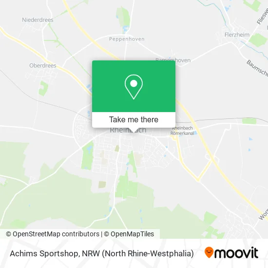 Achims Sportshop map