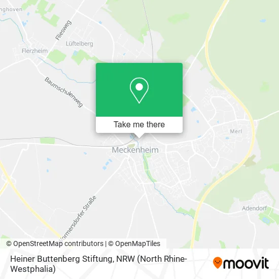 Карта Heiner Buttenberg Stiftung