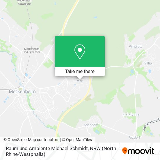 Raum und Ambiente Michael Schmidt map