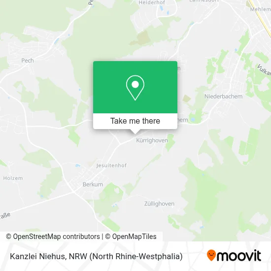 Kanzlei Niehus map