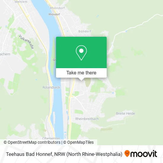 Карта Teehaus Bad Honnef