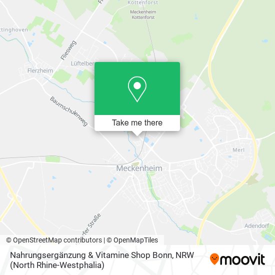 Nahrungsergänzung & Vitamine Shop Bonn map