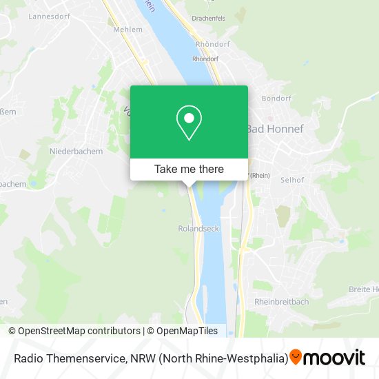 Radio Themenservice map