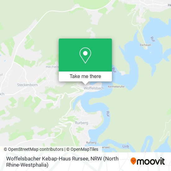 Woffelsbacher Kebap-Haus Rursee map