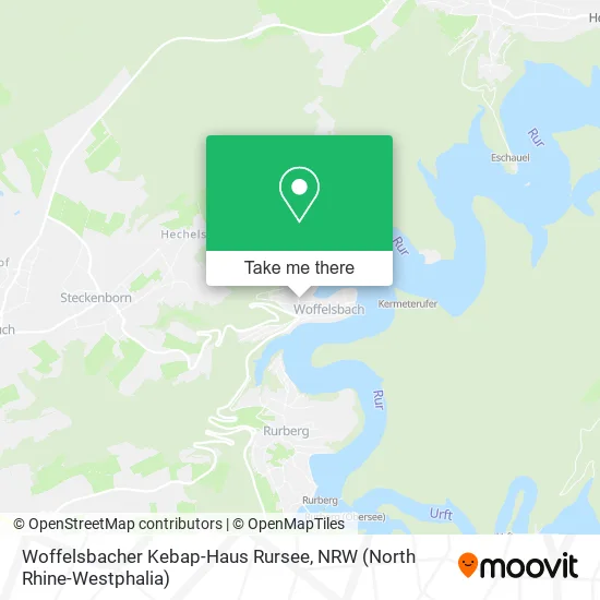Карта Woffelsbacher Kebap-Haus Rursee