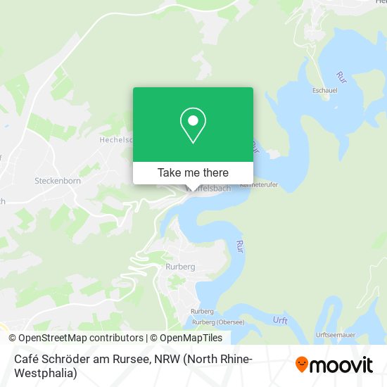Café Schröder am Rursee map
