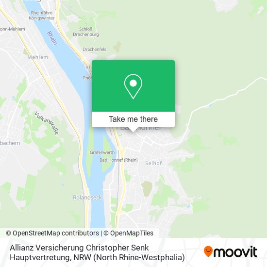 Allianz Versicherung Christopher Senk Hauptvertretung map