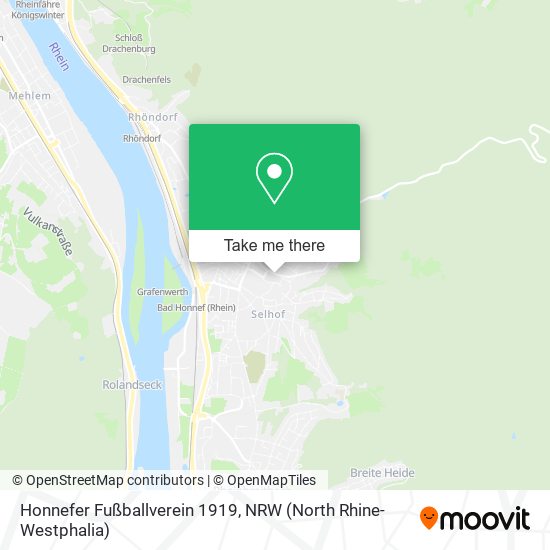 Honnefer Fußballverein 1919 map